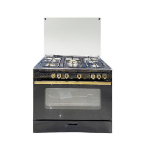 0027524_techno-gas-cooker-mega-5-burners-6090-cm-golden-handles-digital-with-fan-black-megablack3730_550